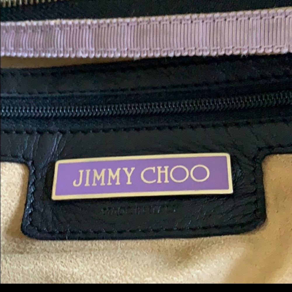 Jimmy Choo hand bag, exotic eel skin - Medium - Picture 4 of 6